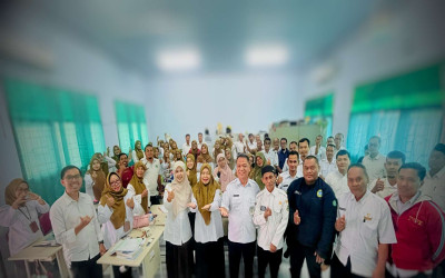 Lepas-Sambut Pengawas Pembina SMKN 6 Kota Serang